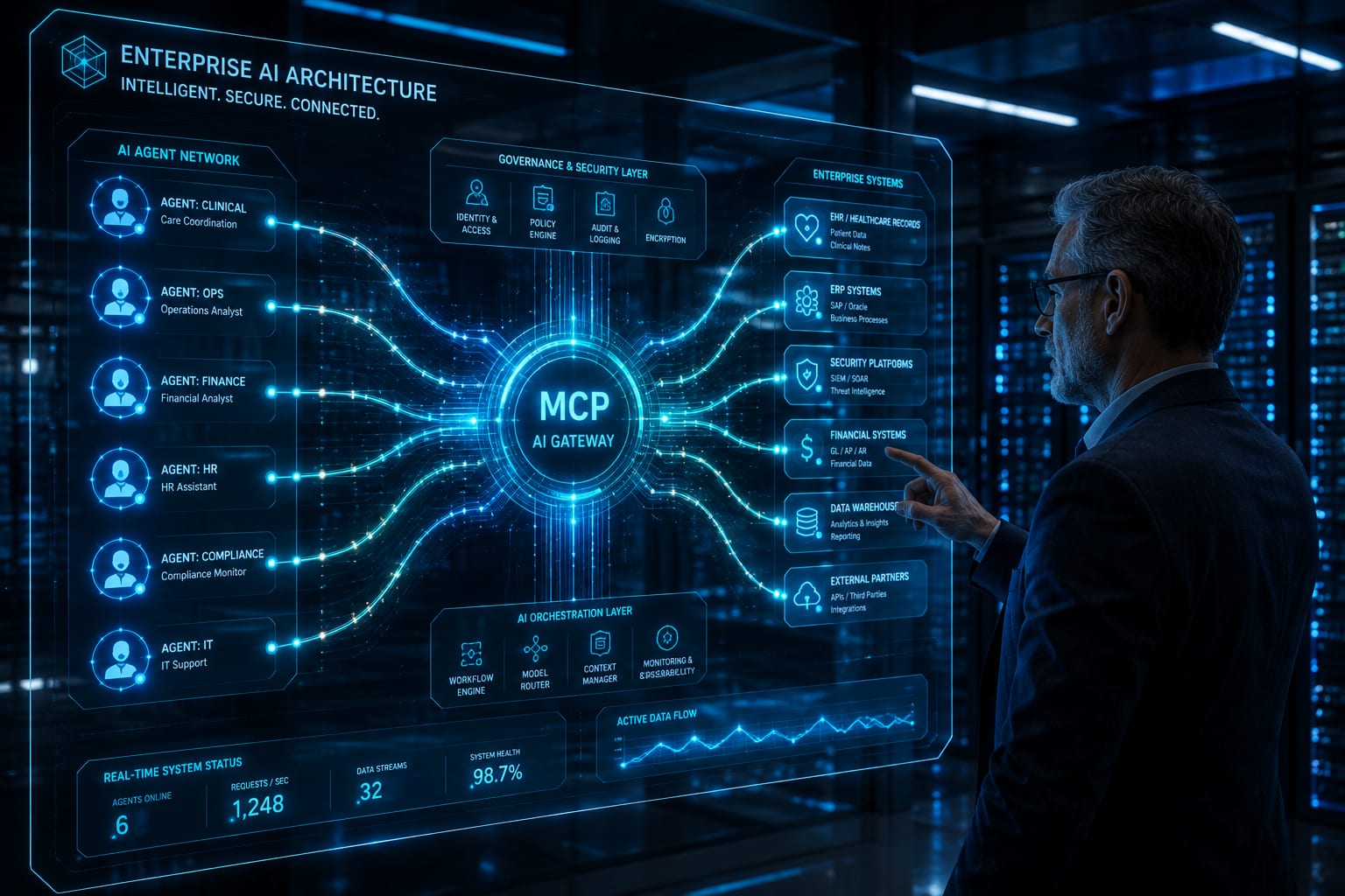 Featured cover image for the article: What Is an MCP Gateway and Why It Matters for Agentic AI in Regulated Industries